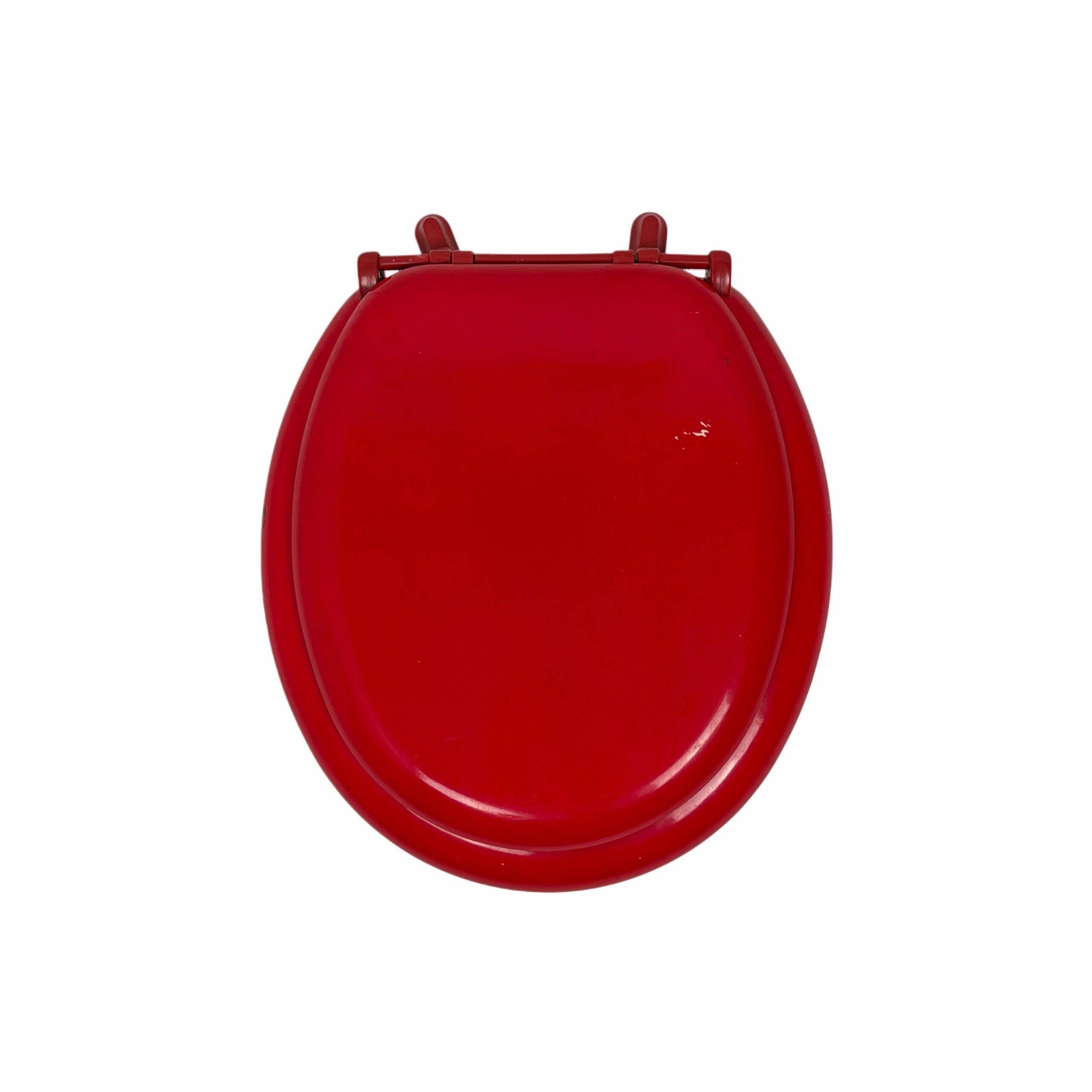 Red KAN Retro Toilet Seat