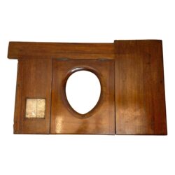 Antique Wooden Thunderbox Toilet Seat