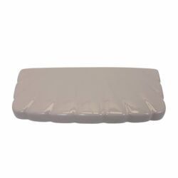 Misty Peach Shell Pattern Karat Toilet Cistern Lid