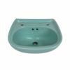 Turquoise Twyfords Sola Retro Cloakroom Basin