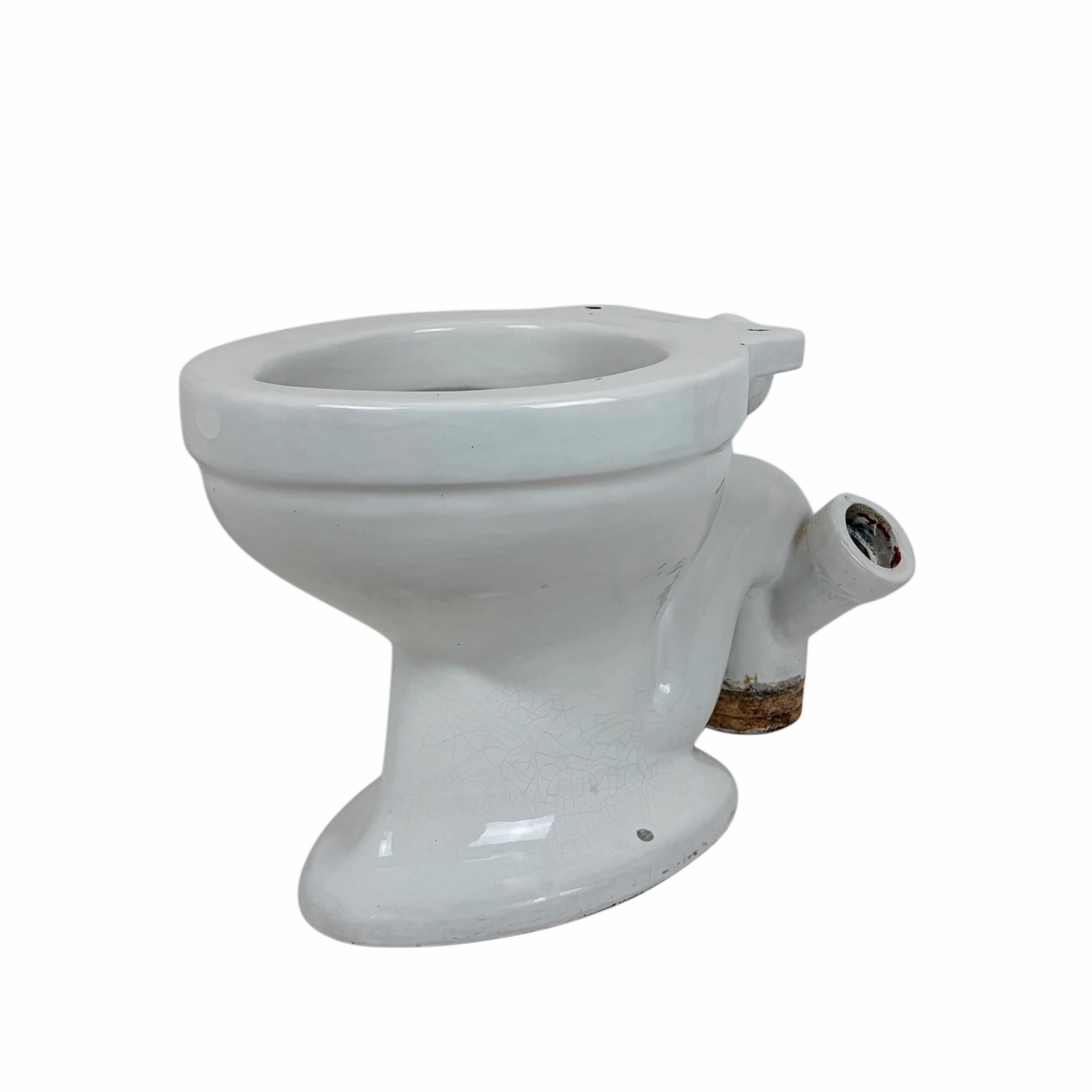 Vintage 1950s S Trap Toilet Pan by Oates & Green Ltd
