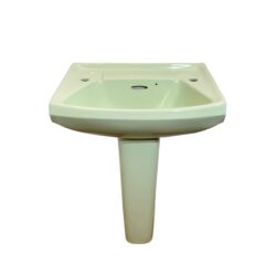 Ideal Standard Whisper Green Tiara Basin with Pedestal