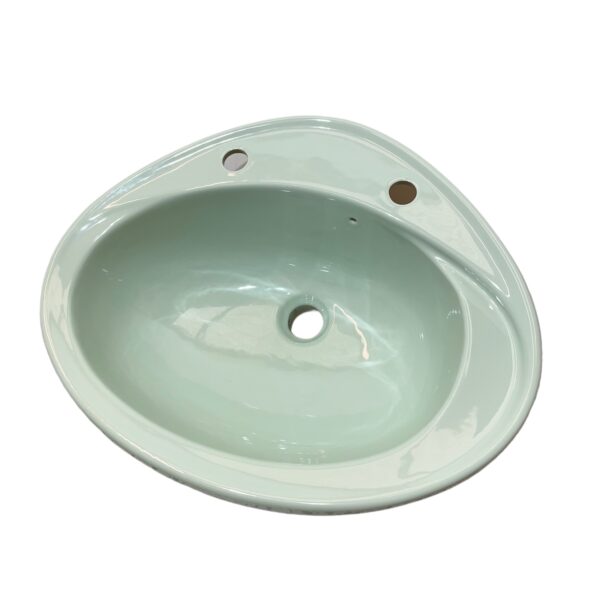 Armitage Shanks Orbit 30221 Inset Vanity Basin in Aqua 1TH