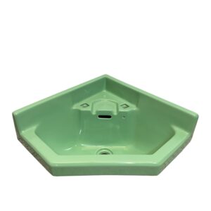 Vintage Corner Basin Mid / Jade Green