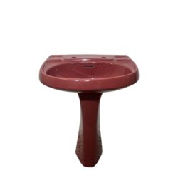 Twyfords Damask Nocturne Basin & Pedestal