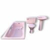 Chiffon Pink Bathroom Suite