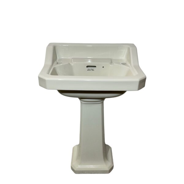 1950s Washbasin & Pedestal Trent Ware