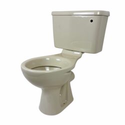 Indian Ivory Toilet Close Coupled Pan & Cistern