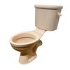 Peach Melba Qualcast Camargue Close Coupled Toilet