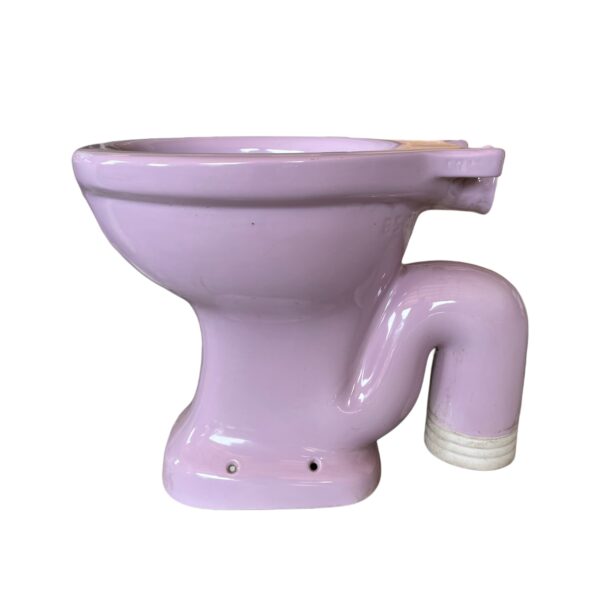 Vintage Lilac Pountney & Co Toilet Pan S Trap - Image 3