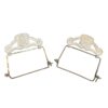 Reclaimed King George V & VI Emblem Toilet Roll Holders
