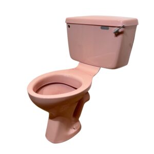Tahiti Pink Twyfords Retro Close Coupled Toilet
