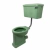 Vintage 1950s Jade Green Twyfords Toilet