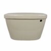 Toilet cistern with matching cistern lid in a cream colour known as Champagne