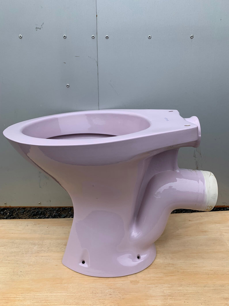 Orchid Shires Supaline WC Pan Sanitary Salvage