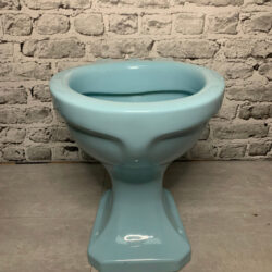 Vintage Blue Twyfords Vespa Toilet Pan