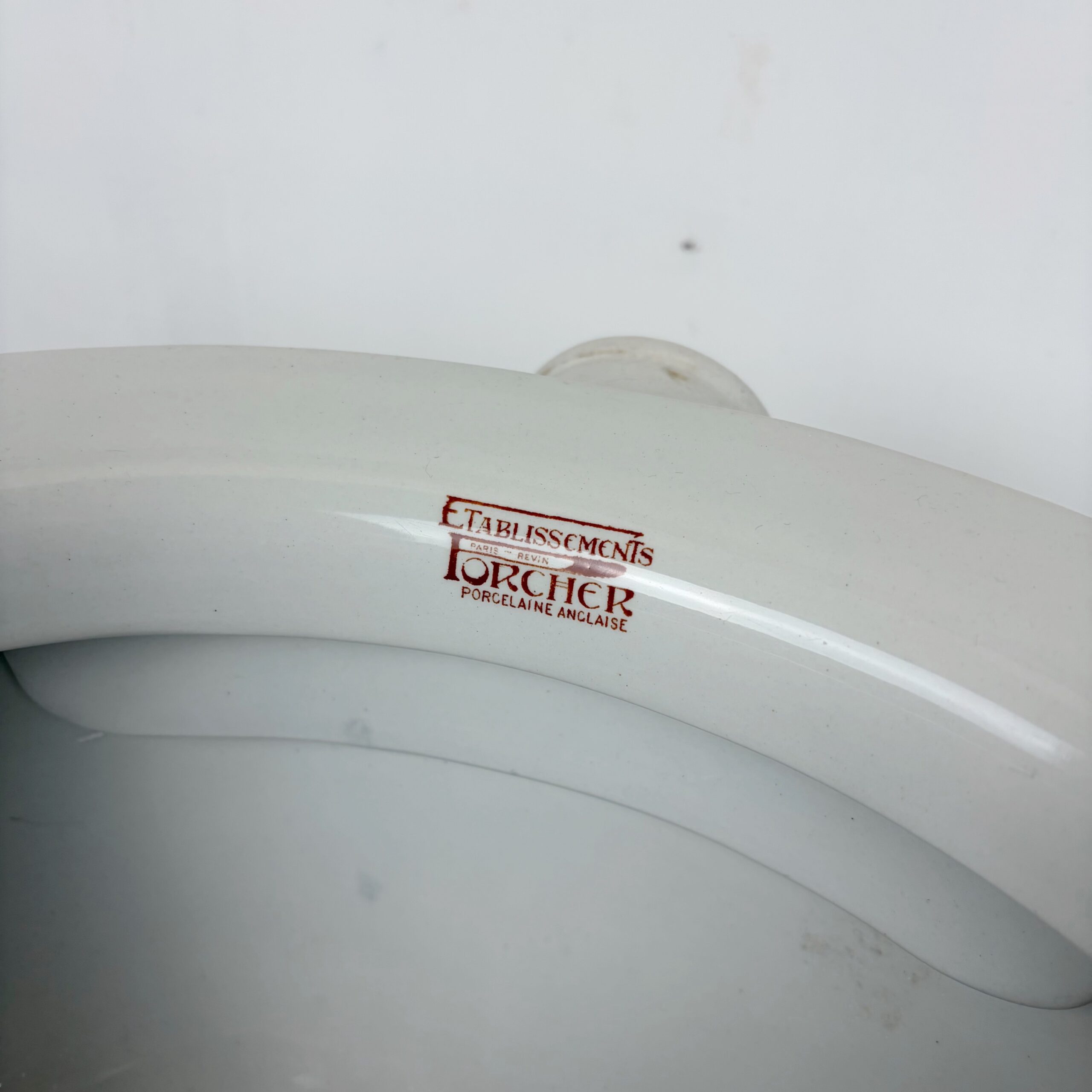 Antique Porcher Toilet Pan 'Le Hauteville' - Image 4