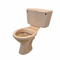 Peach Twyfords Close Coupled Toilet