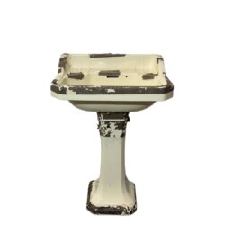 Royal Venton Vintage Ivory Basin & Pedestal