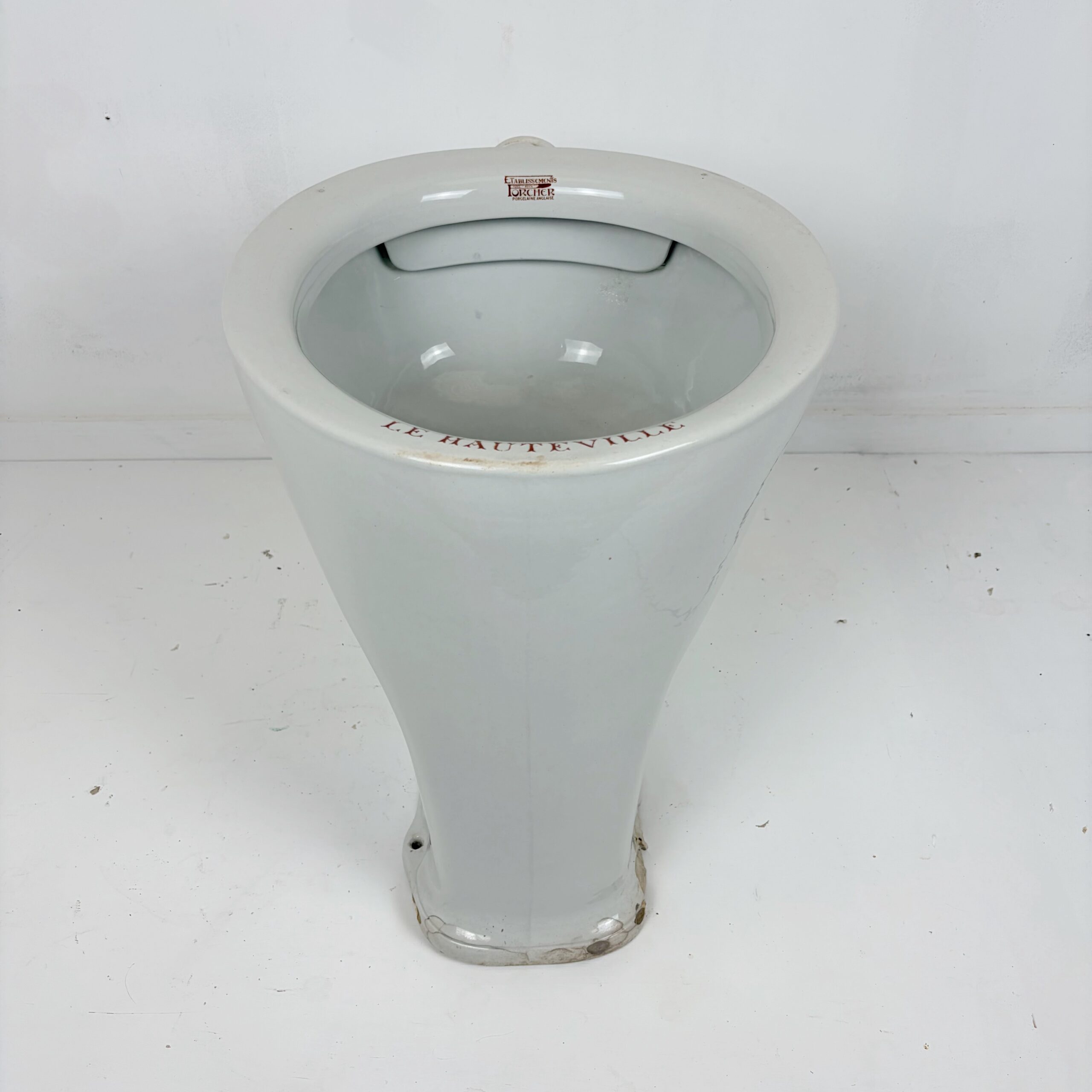 Antique Porcher Toilet Pan 'Le Hauteville' - Image 3
