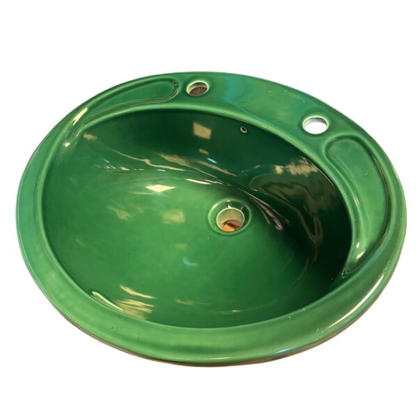 Recessed Shires Vanity Basin in Harmony Green - Image 2