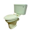 Whisper Green Ideal Standard 1980s Close Coupled Toilet
