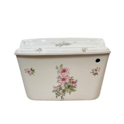 Heritage Dorchester Close Coupled / Low Level Floral WC Cistern BIBO