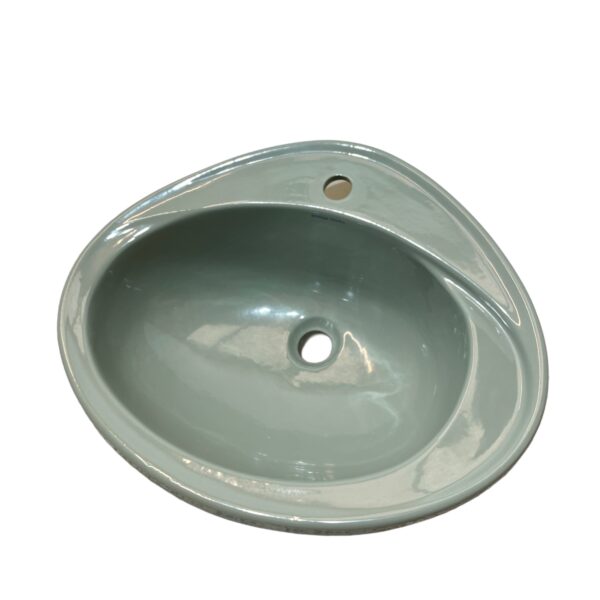 Armitage Shanks Orbit 30221 Inset Vanity Basin in Wild Sage 1TH