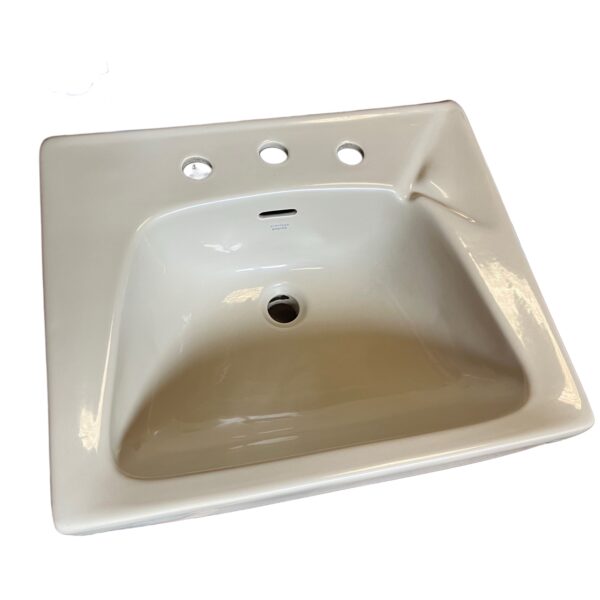 Armitage Shanks Herculex Semi-Recessed Basin in Pampas 3TH
