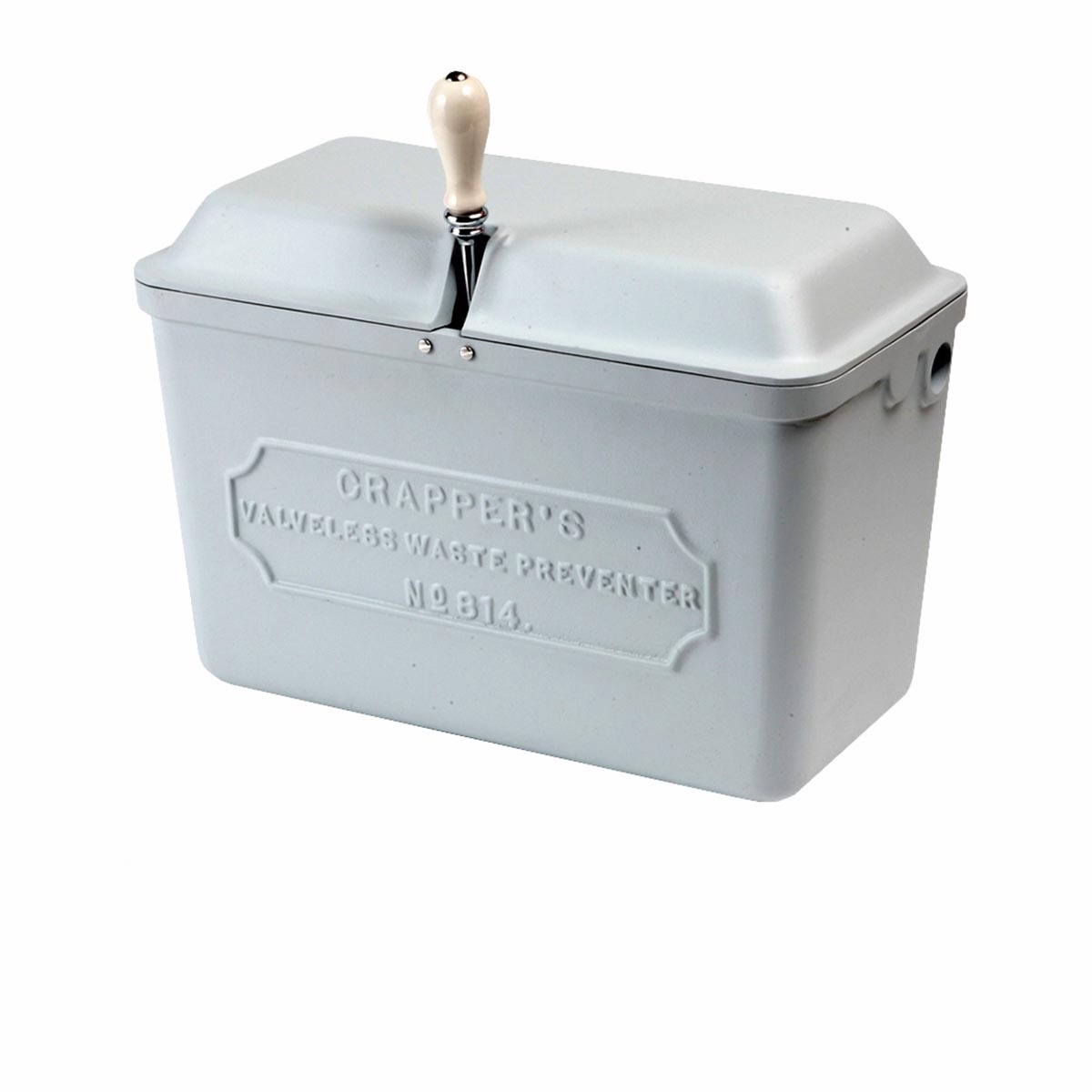 Thomas Crapper Low Level WC with Primed 814 Metal Cistern (Chrome Fittings) - Image 2