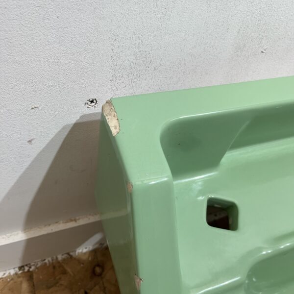 Large Art Deco Jade Green Basin - Image 4