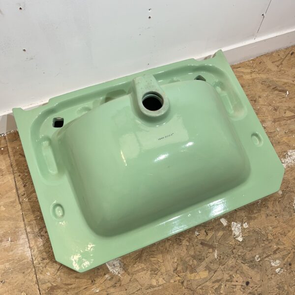 Large Art Deco Jade Green Basin - Image 3
