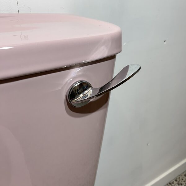 Shires Naiad II Chiffon Pink Close Coupled Toilet - Image 4