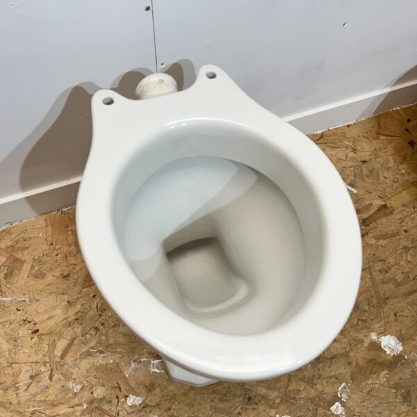 Vintage 1950s White P Trap Toilet Pan - Image 5