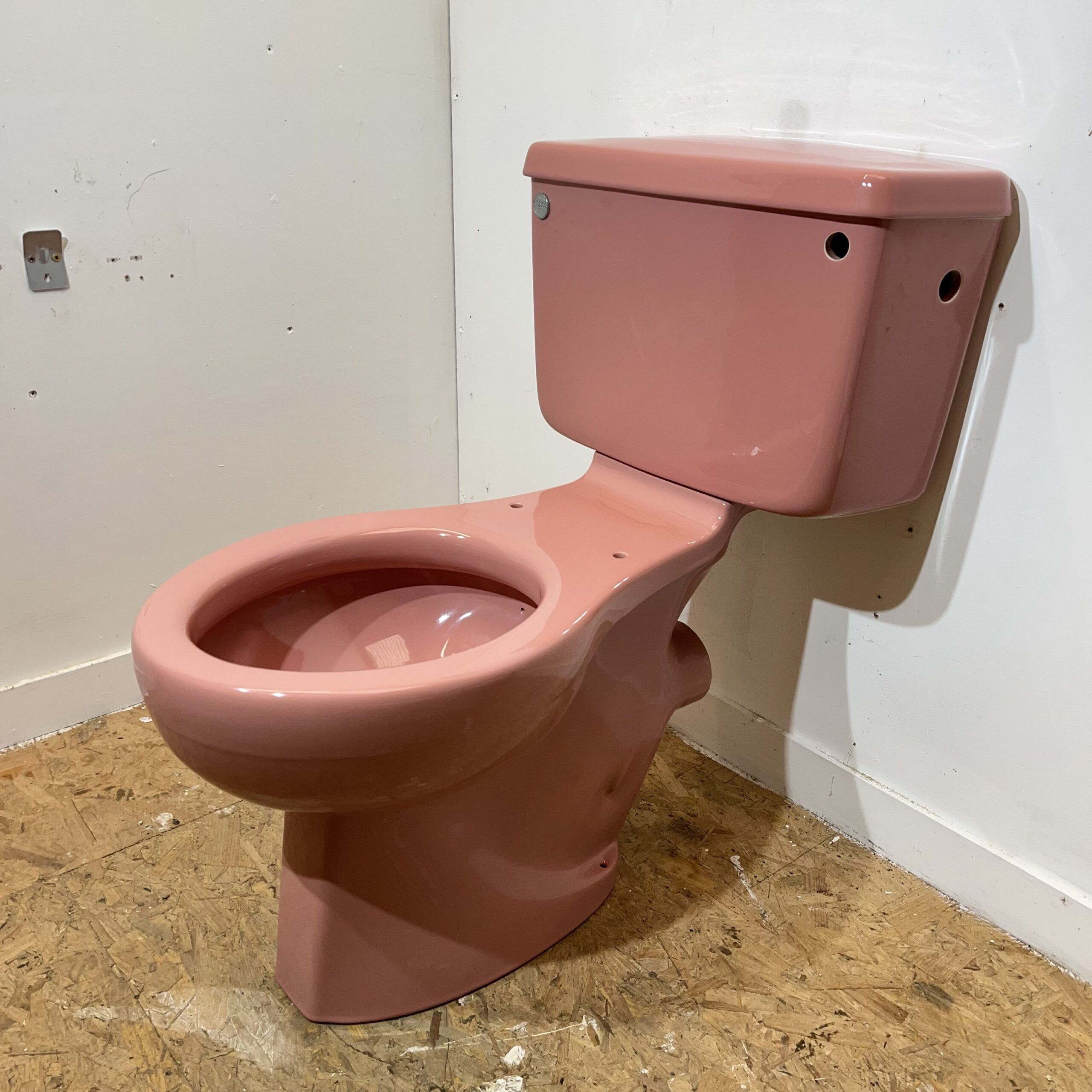 Cameo Pink Retro Close Coupled Toilet by Twyfords - Image 2