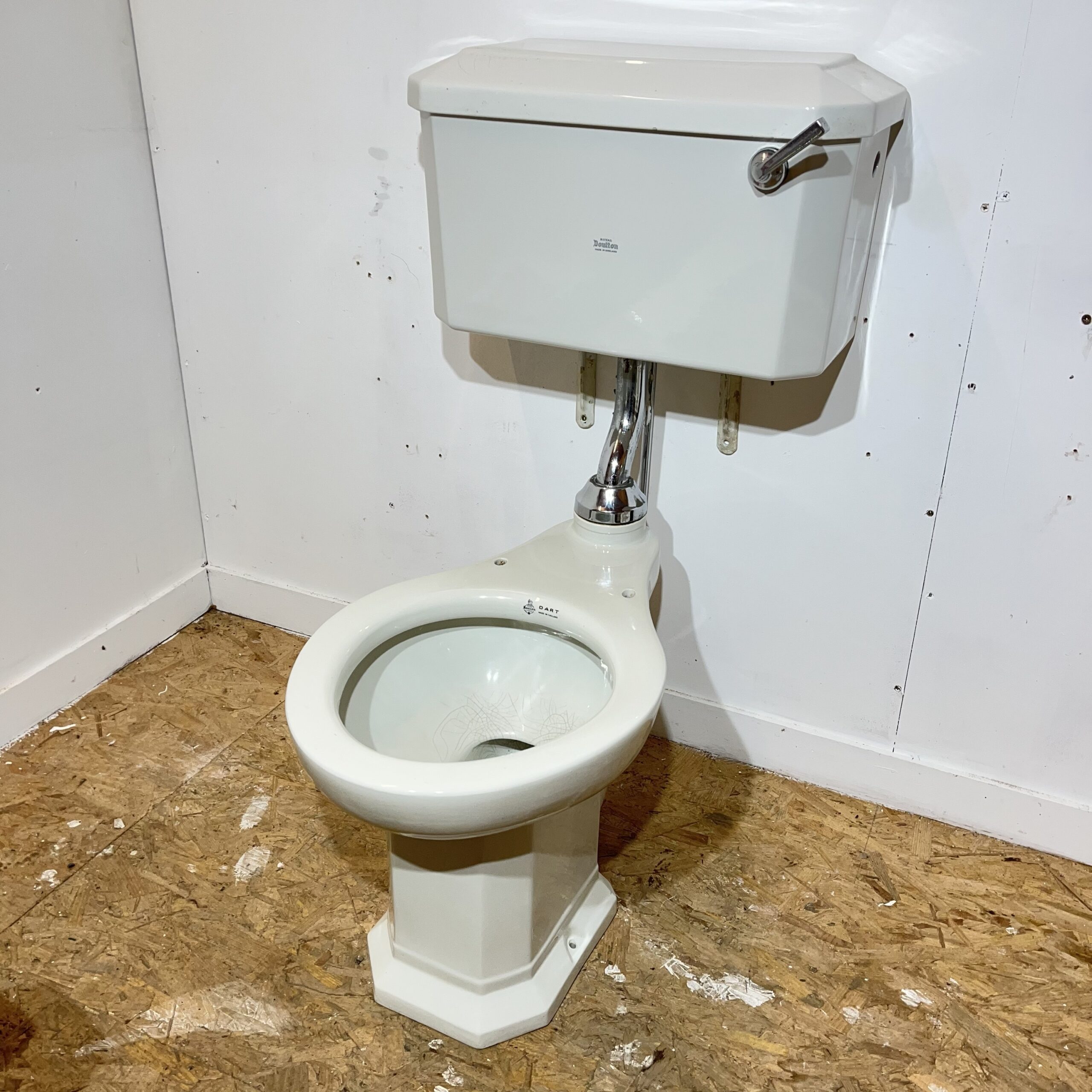 Art Deco 1930s Doulton Low Level Toilet - Image 2