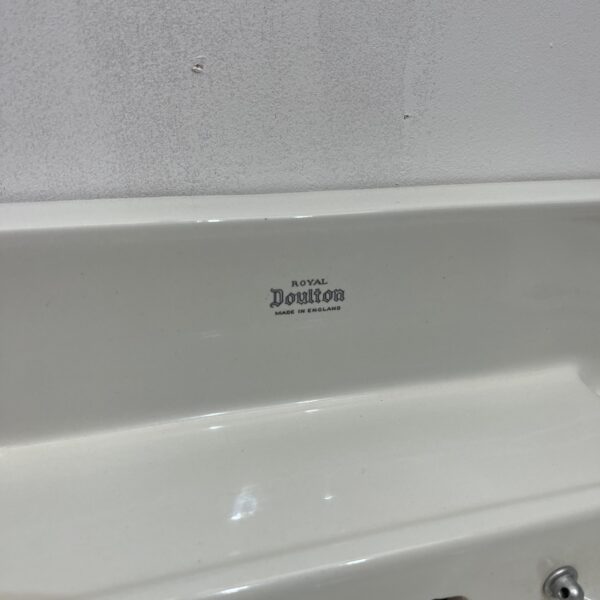 Vintage Royal Doulton Cut Corner Basin - Image 3