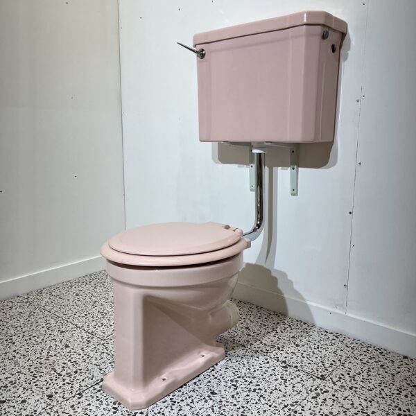 Art Deco Style "Standard" Modernus Pink Toilet - Image 2