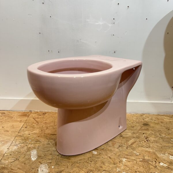 Chiffon Pink Toilet & Basin Cloakroom Set - Image 5