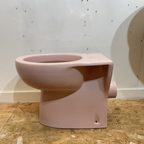 Chiffon Pink Toilet & Basin Cloakroom Set - Image 4