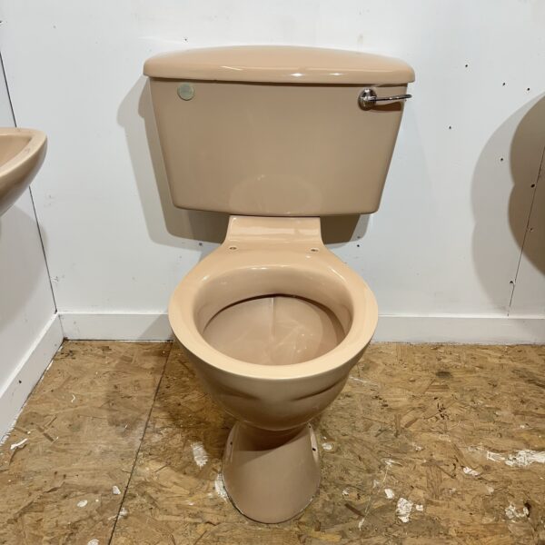 Retro Whisky Toilet and Basin Cloakroom Suite - Image 4