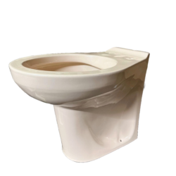 Peach Melba Stelrad Doulton Back to Wall Toilet Pan